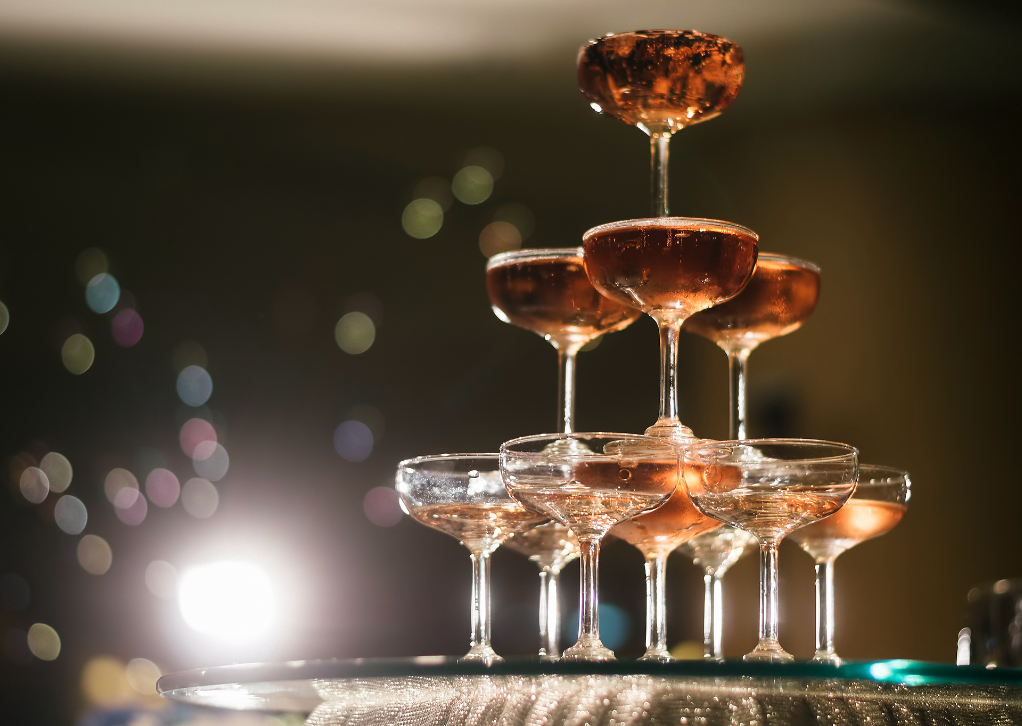champagne-tower